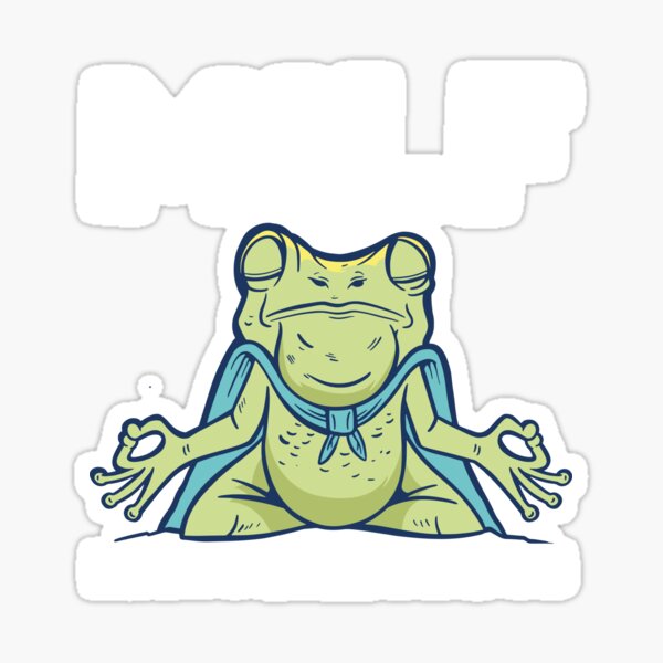 MILF Man I Love Frogs Funny Frog Tee Men Women Amphibian Sticker
