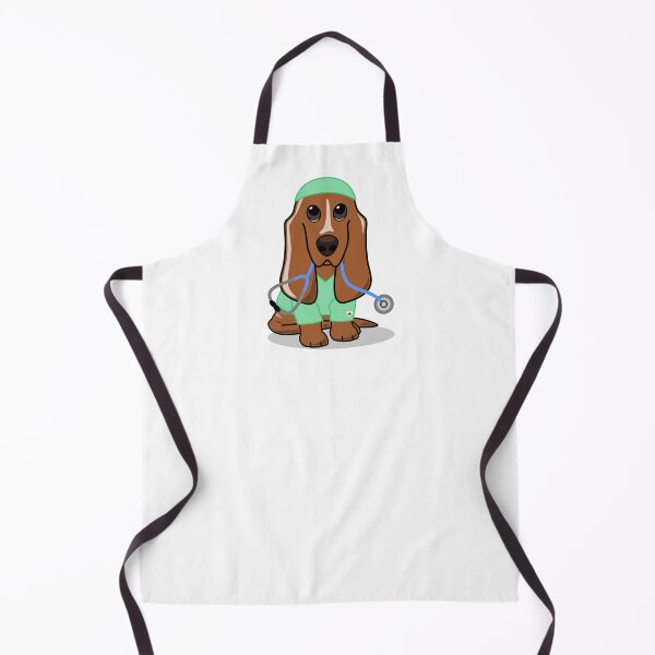 Item preview, Scrubs Brown Bassett Hound designed and sold by TeeZenDesigns.