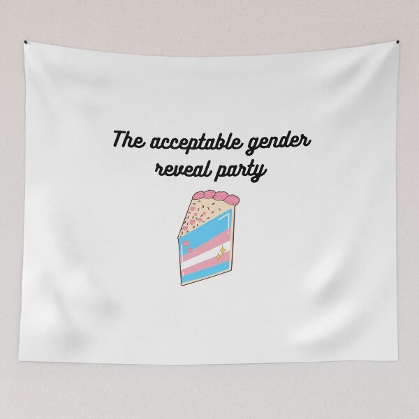 Item preview, The acceptable gender reveal party designed and sold by ANightbird13.