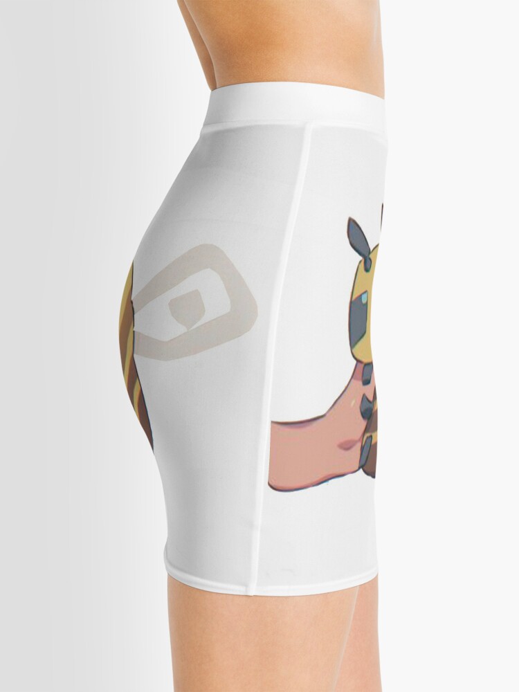 minecraft mob bee Mini Skirt for Sale by RickSchoen