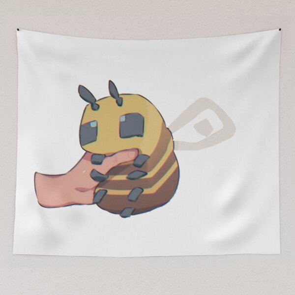 Item preview, bee minecraft cute bee designed and sold by murasaki4.