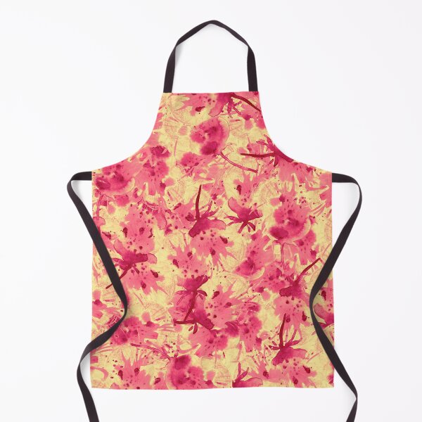 Item preview, Glowflowers Vanilla Raspberry · Seamless Pattern designed and sold by Susanne Margarete Lutz.