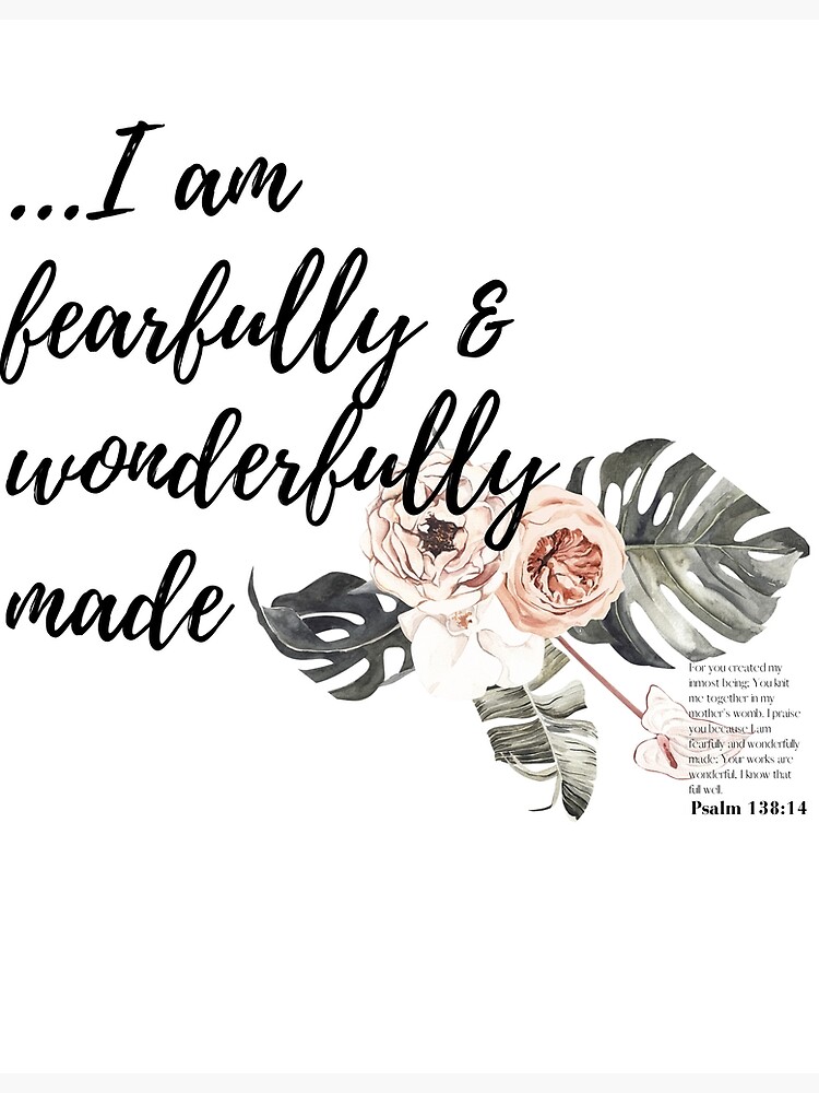 I am wonderfully made!, Wonderfully Made4you