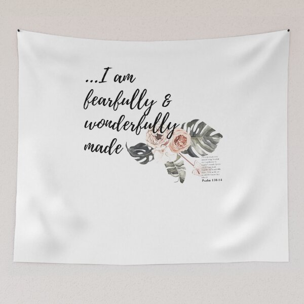 Item preview, Psalm 138:14 - I am fearfully and wonderfully made. designed and sold by ShalaneC.