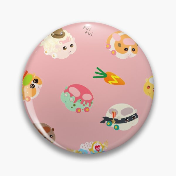 Item preview, Pui Pui Molcar Assorted Characters Toss Design - Pink  designed and sold by BlossomCreative.
