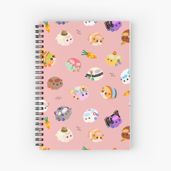 Item preview, Pui Pui Molcar Assorted Characters Toss Design - Pink  designed and sold by BlossomCreative.