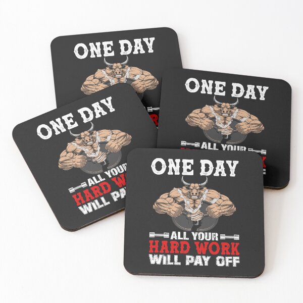 Item preview, All Your Hard Work Will Pay Off-motivational weight liftind design designed and sold by BRtisticDesigns.
