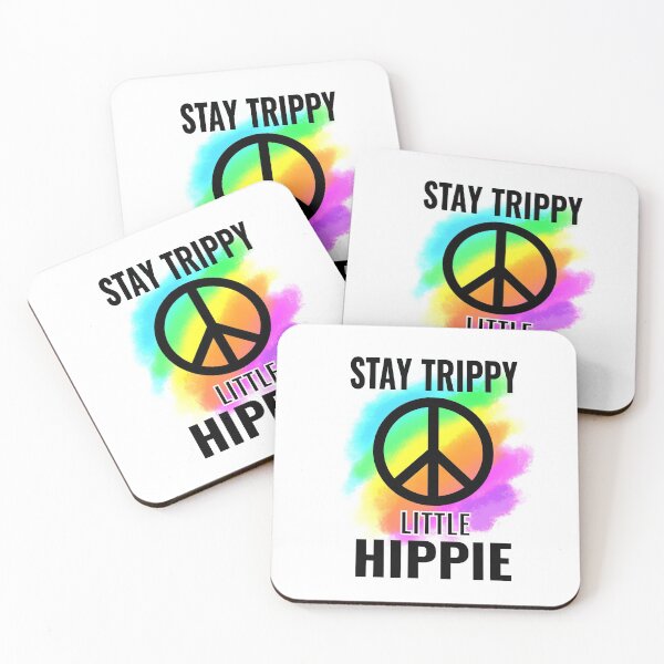 Item preview, Stay Trippy Little Hippie-funny gift idea for men & women designed and sold by BRtisticDesigns.