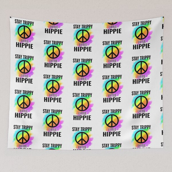 Item preview, Stay Trippy Little Hippie-funny gift idea for men & women designed and sold by BRtisticDesigns.