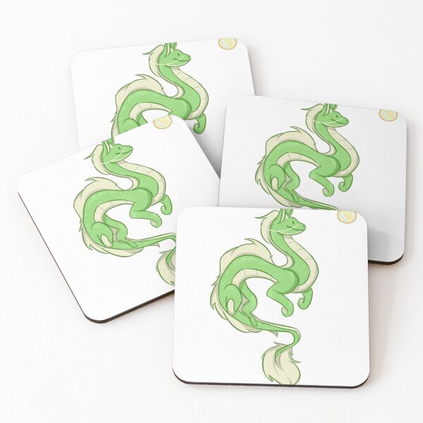 Item preview, cute green dragon snake designed and sold by murasaki4.