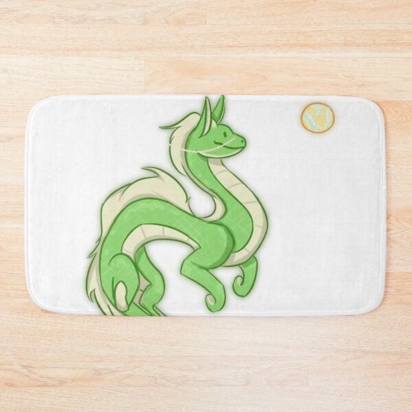Item preview, cute green dragon snake designed and sold by murasaki4.