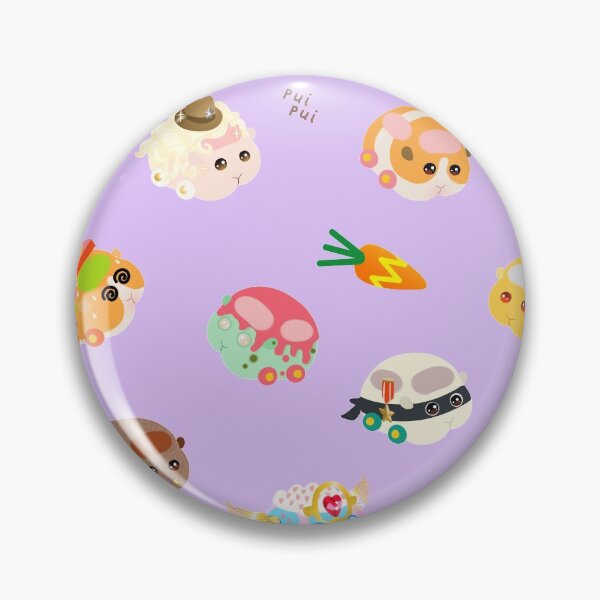 Item preview, Pui Pui Molcar Assorted Characters Toss Design - Purple designed and sold by BlossomCreative.