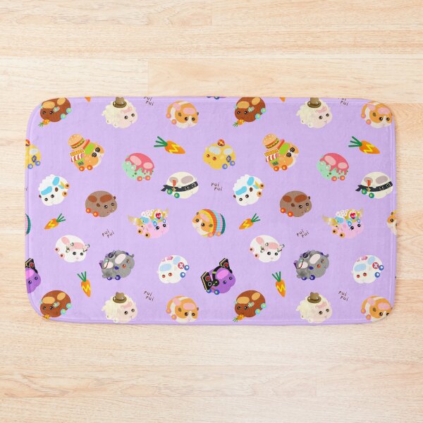 Item preview, Pui Pui Molcar Assorted Characters Toss Design - Purple designed and sold by BlossomCreative.