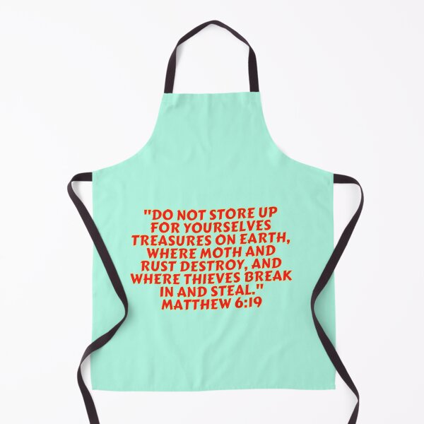Item preview, Bible Verse Matthew 6:19 designed and sold by Prayingwarrior.