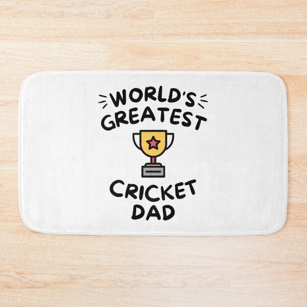Item preview, World's greatest cricket dad designed and sold by TheGreenGoat.