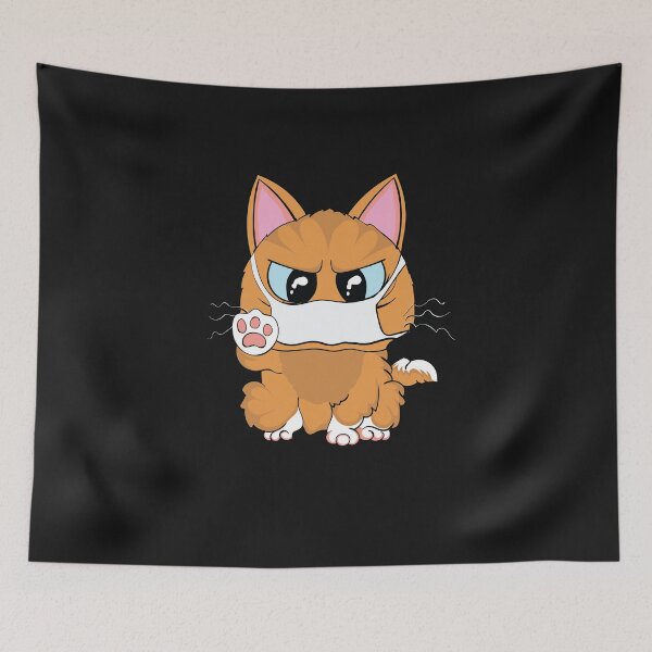 Item preview, Cat mouthguard funny designed and sold by eiwo87.