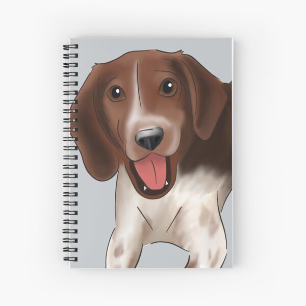 Chiot beagle, mini cahier spirale, 240 pages, Fr