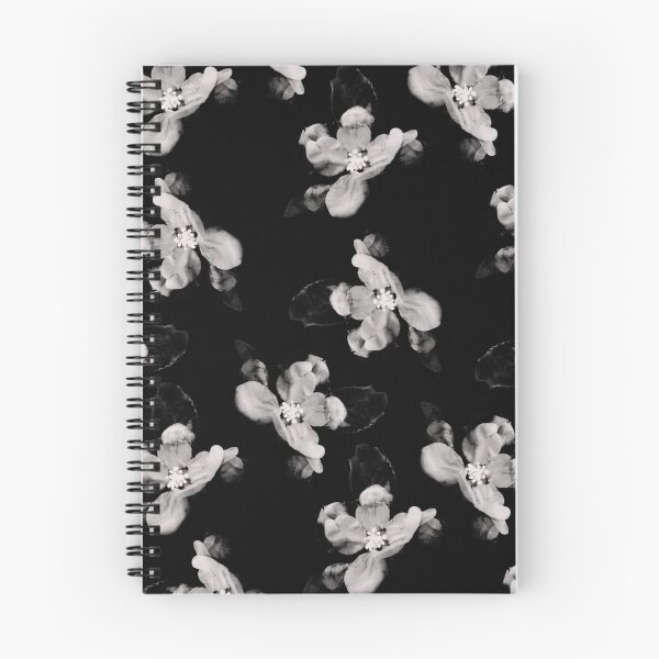 Item preview, Black and White Flower Tile designed and sold by lollylocket.