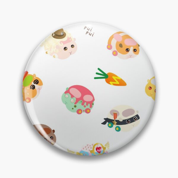 Item preview, Pui Pui Molcar Assorted Characters Toss Design - White designed and sold by BlossomCreative.