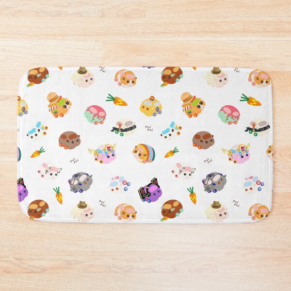 Item preview, Pui Pui Molcar Assorted Characters Toss Design - White designed and sold by BlossomCreative.