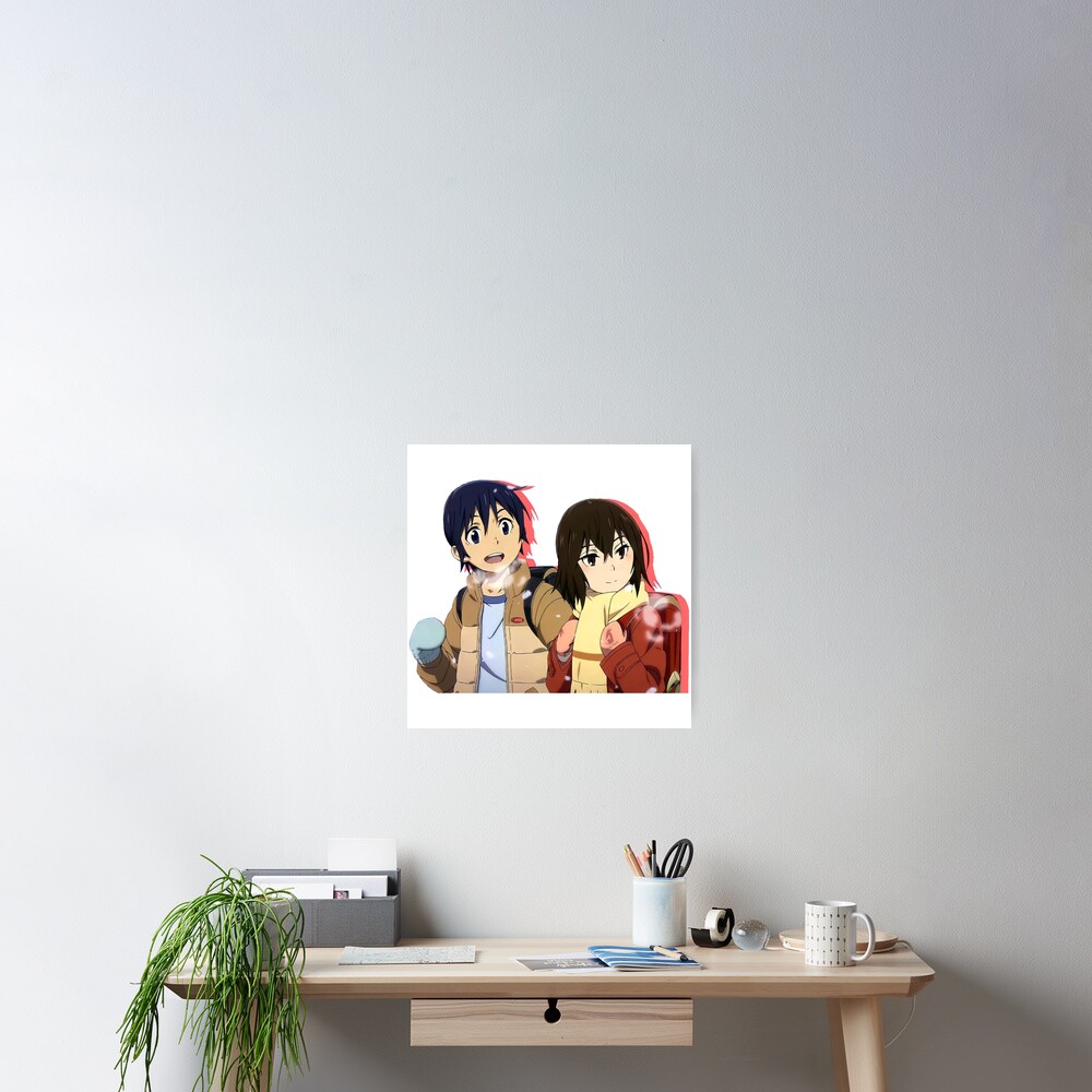 Erased : Love Kayo et Satoru fanart !  Art Board Print by Anna