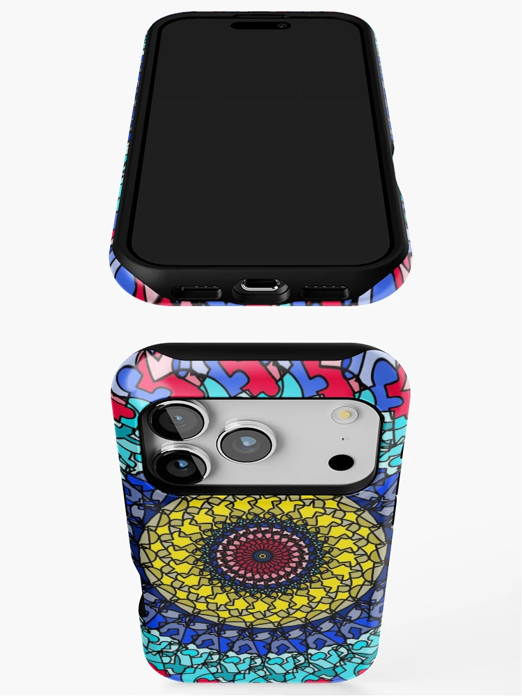 Thumbnail 3 of 4, iPhone Case, Puzzled designed and sold by J-Rage.