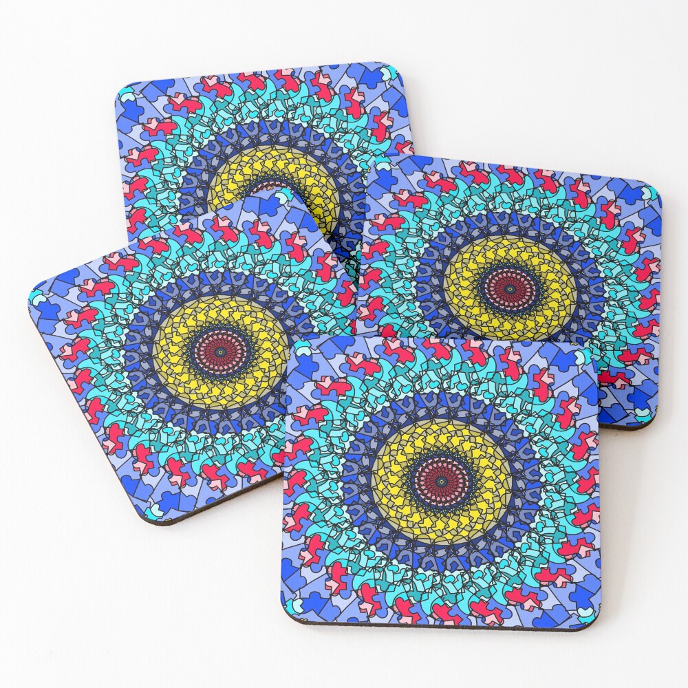 Item preview, Coasters (Set of 4) designed and sold by J-Rage.
