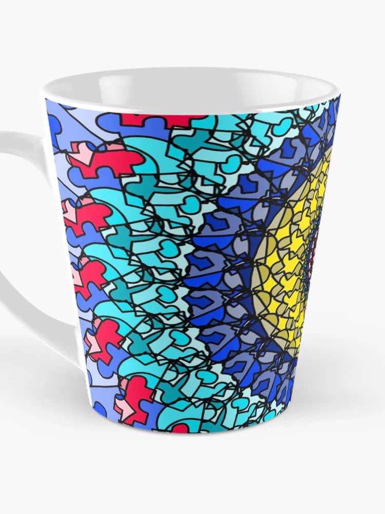 Thumbnail 3 of 4, Coffee Mug, Puzzled designed and sold by J-Rage.