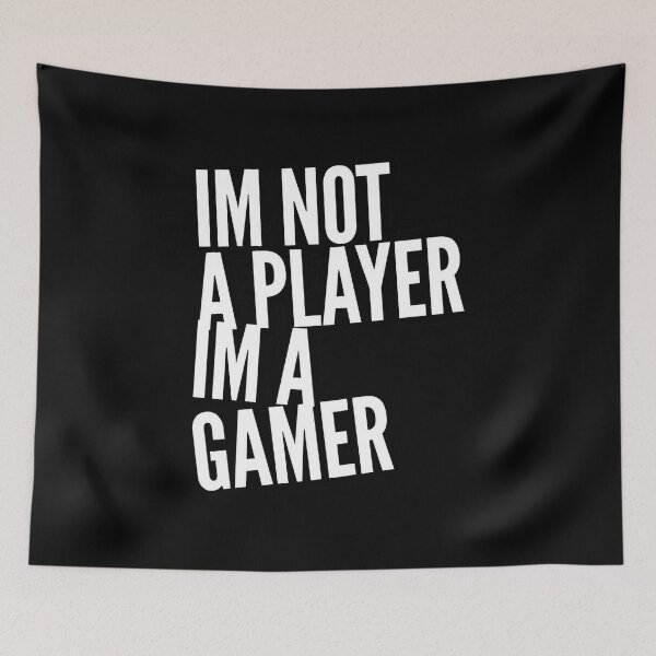 Item preview, I'm Not a Player I'm a Gamer designed and sold by suver.