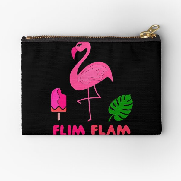 Flamingo Zipper Pouches for Sale