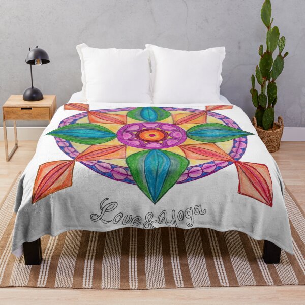 Item preview, Mandala de Atrapasueños & Yoga designed and sold by CarlaBedia.