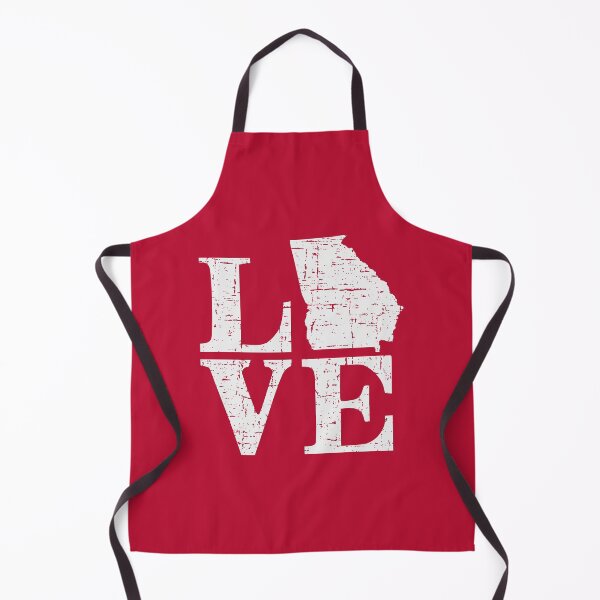 Item preview, Love Georgia Vintage GA Bulldogs State Pride designed and sold by pixeljamz.