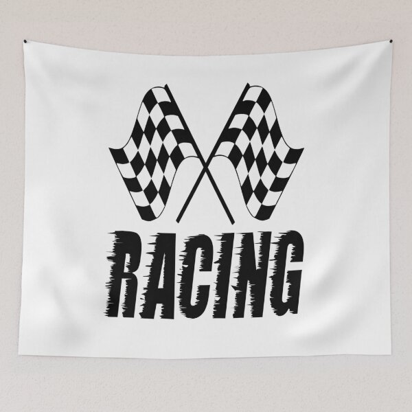 Item preview, racing checkered flags designed and sold by loiret1958.