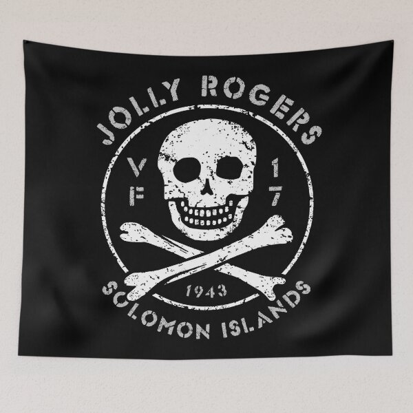 Item preview, VF-17 Jolly Rogers Squadron - F4U Corsair designed and sold by 909 Apparel®.