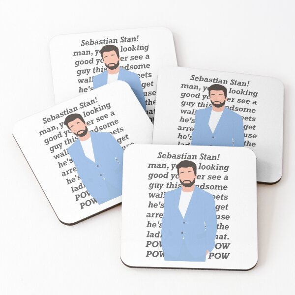 Item preview, sebastian stan designed and sold by actuallylizzy.