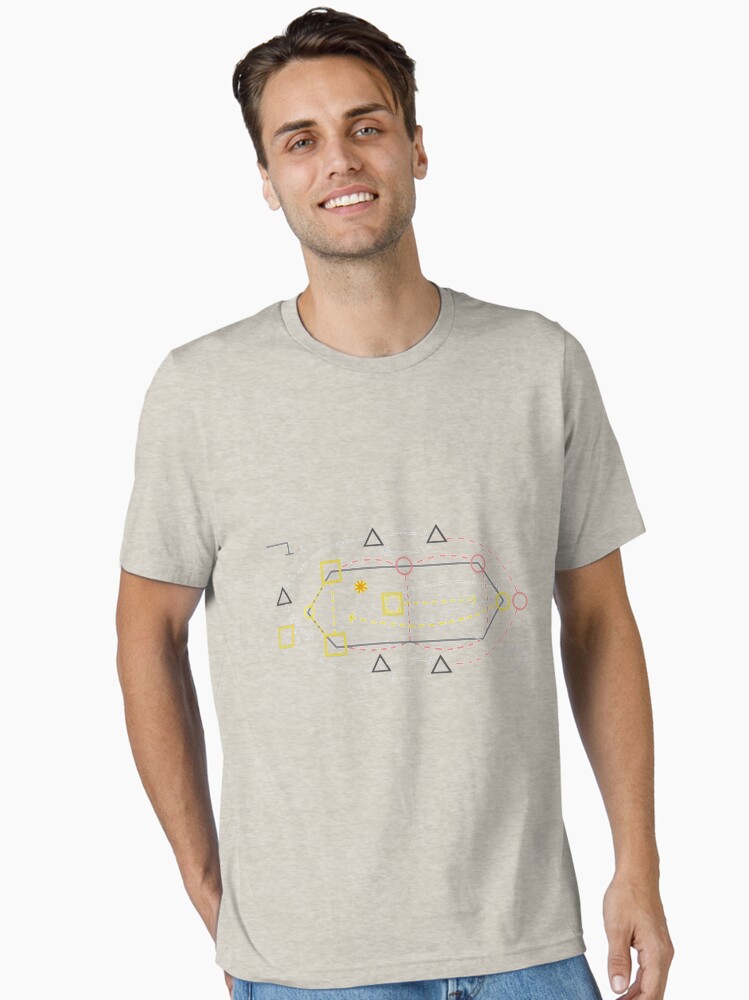 Thumbnail 1 of 7, Essential T-Shirt, Whack Bat Diagram designed and sold by frankiole.