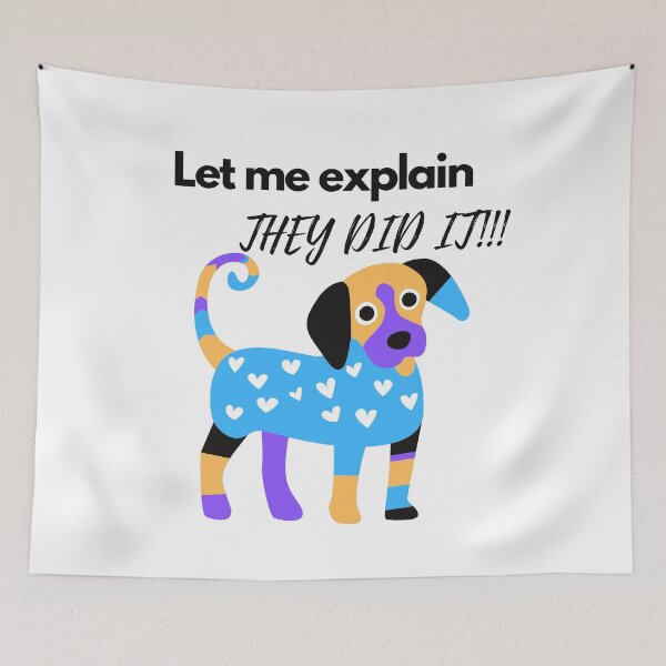 Item preview, THEY PAINTED PUPPY designed and sold by jayfowler9.