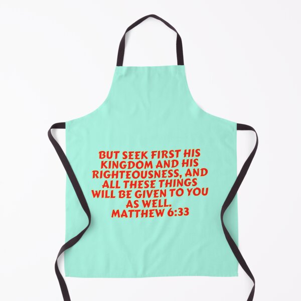 Item preview, Bible Verse Matthew 6:33 designed and sold by Prayingwarrior.
