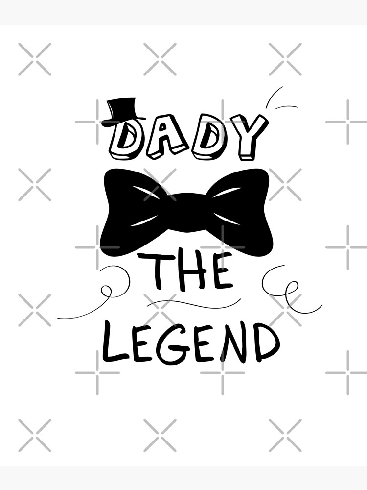 "DADY THE LEGEND Design suitable for Fathers Day, birthday gift, a ... pic