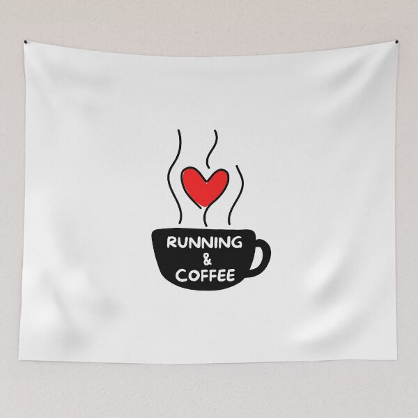 Item preview, Running & coffee designed and sold by TheGreenGoat.