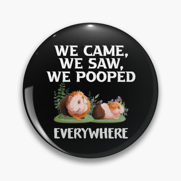 Item preview, We Came We Saw Cute Wheek Guinea Pig Lover designed and sold by Dressed For  Duty.
