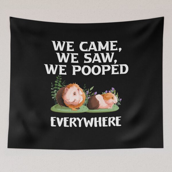 Item preview, We Came We Saw Cute Wheek Guinea Pig Lover designed and sold by Dressed For  Duty.