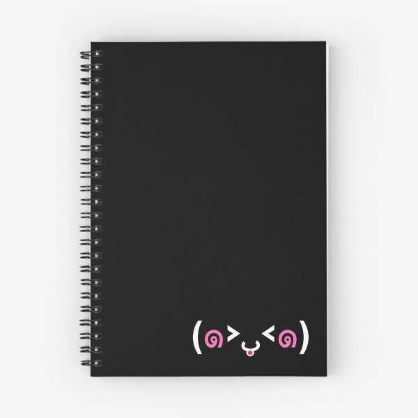 Item preview, Tongue sticking out kawaii  kaomoji (๑>౪<๑) (Black BG) designed and sold by mixMixtli.