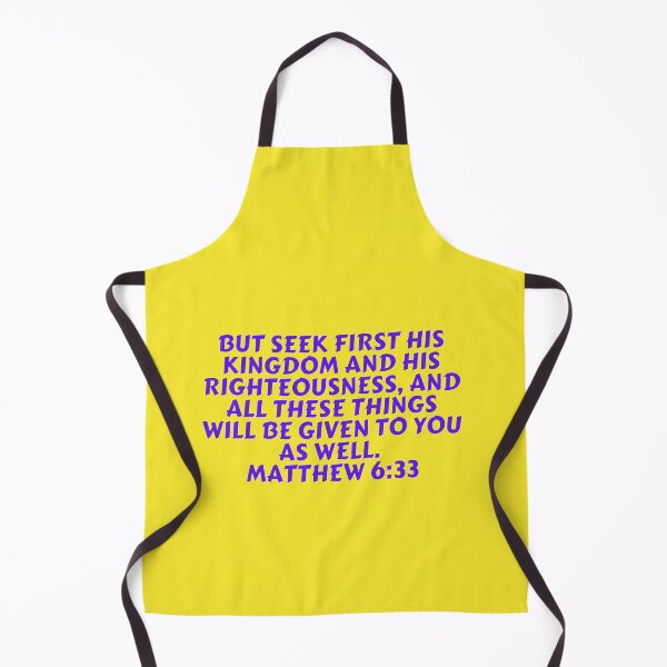 Item preview, Bible Verse Matthew 6:33 designed and sold by Prayingwarrior.