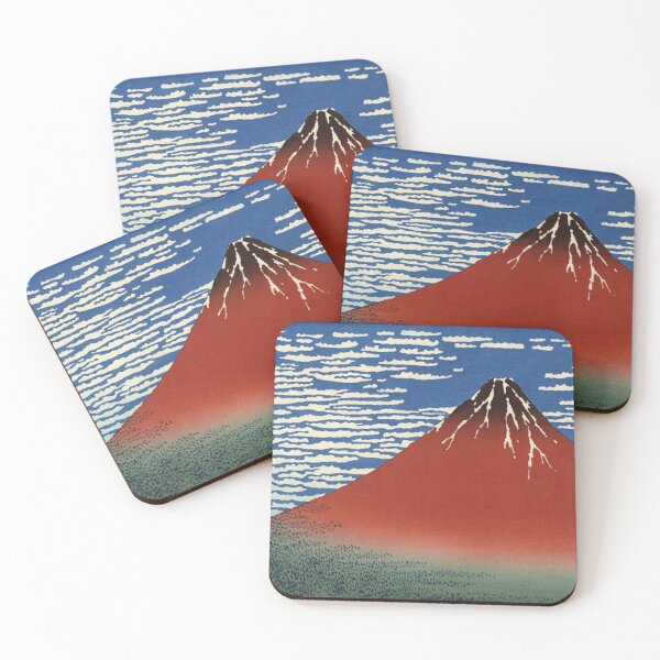 Item preview, mount fuji by hokusai designed and sold by Manga-And-Stuff.