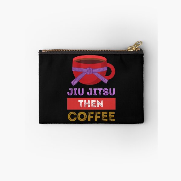 Item preview, Jiu Jitsu Then Coffee Perfect for Martial Artists Who Love Caffeine designed and sold by Nathalie Aynié.