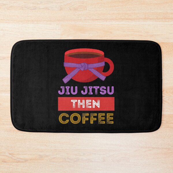 Item preview, Jiu Jitsu Then Coffee Perfect for Martial Artists Who Love Caffeine designed and sold by Nathalie Aynié.
