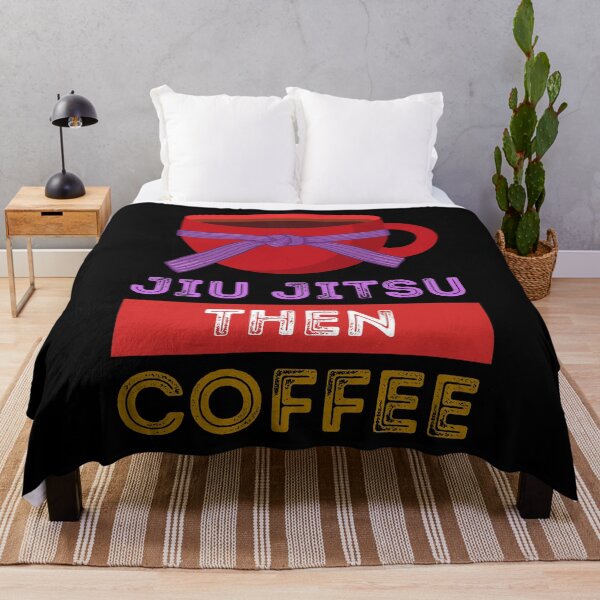 Item preview, Jiu Jitsu Then Coffee Perfect for Martial Artists Who Love Caffeine designed and sold by Nathalie Aynié.