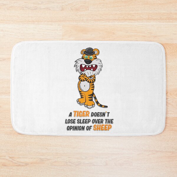 Item preview, a tiger doesn't lose sleep over the opinion of sheep designed and sold by creativedane.
