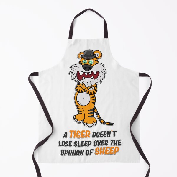 Item preview, a tiger doesn't lose sleep over the opinion of sheep designed and sold by creativedane.